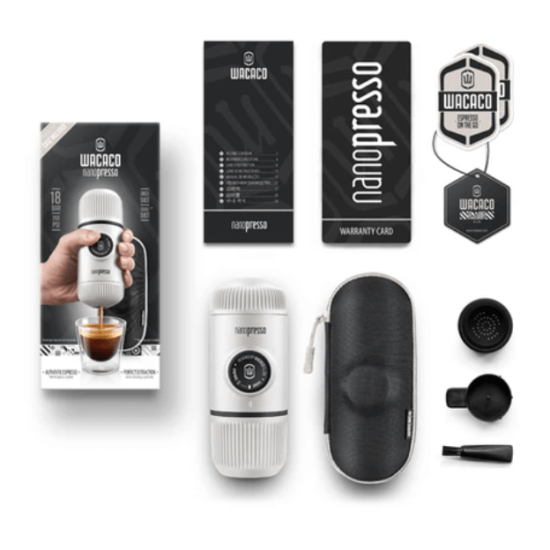 Wacaco Nanopresso – Handheld Espresso Machine – Multiple Colors