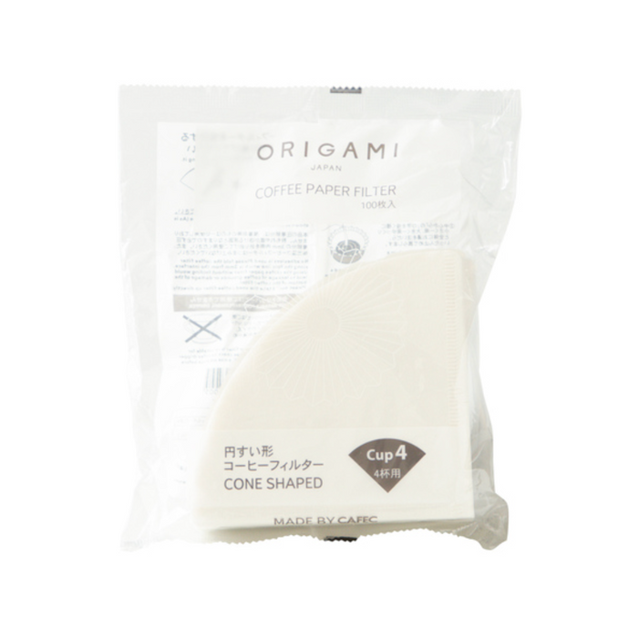 ORIGAMI Paper Filters – Size M (100 pcs)