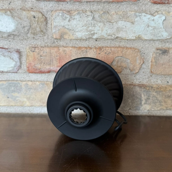 Hario V60-02 Metal Dripper with Silicone Base – Black