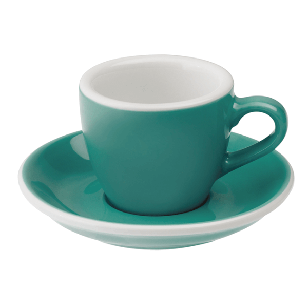 Loveramics Egg – Espresso cup with saucer 80 ml (multiple colors)