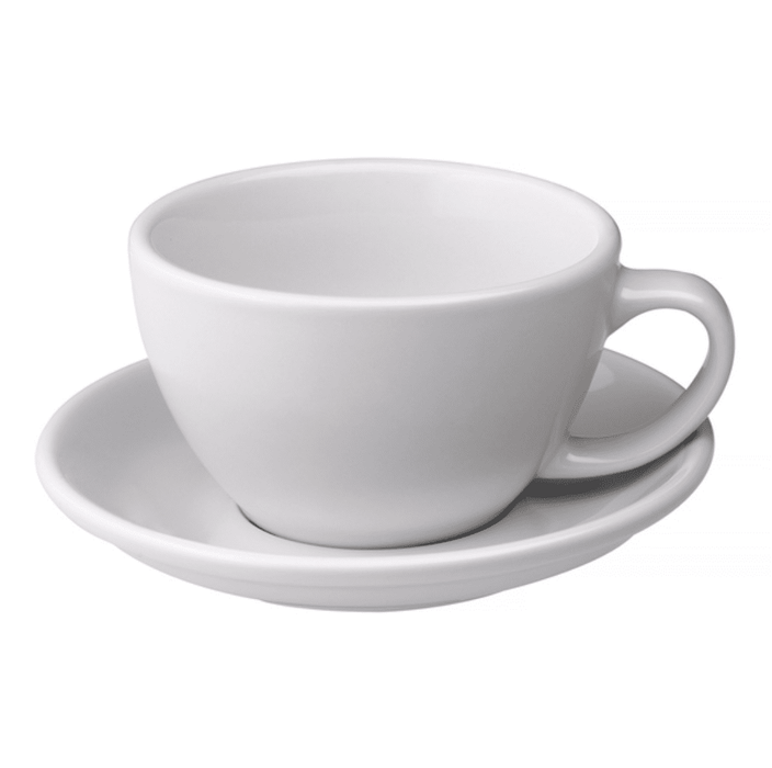 Loveramics Egg – Café Latte Cup with Saucer 300 ml (multiple colors)
