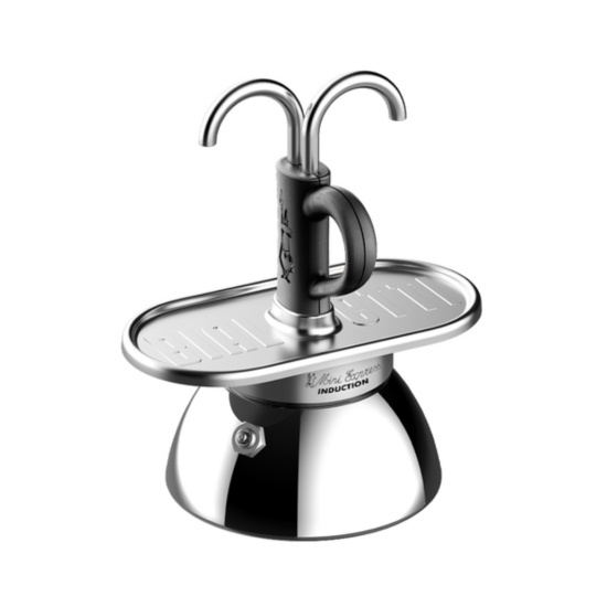 Bialetti Mini Express - 2 Cup Moka Pot (Induction)