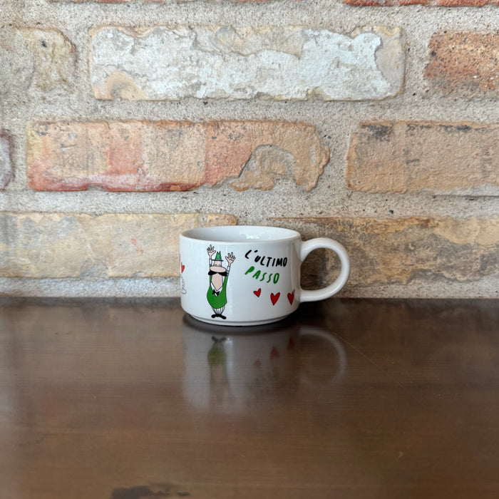 Bialetti Italia - Set of 4 Cappuccino cups and holder