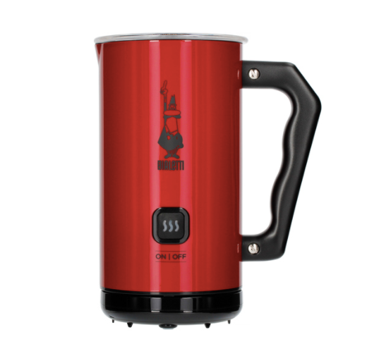 Bialetti Electric Milk Frother – MKF02 (Red, White &amp; Black)
