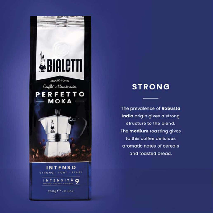Bialetti Perfetto Moka Intenso – 250 g