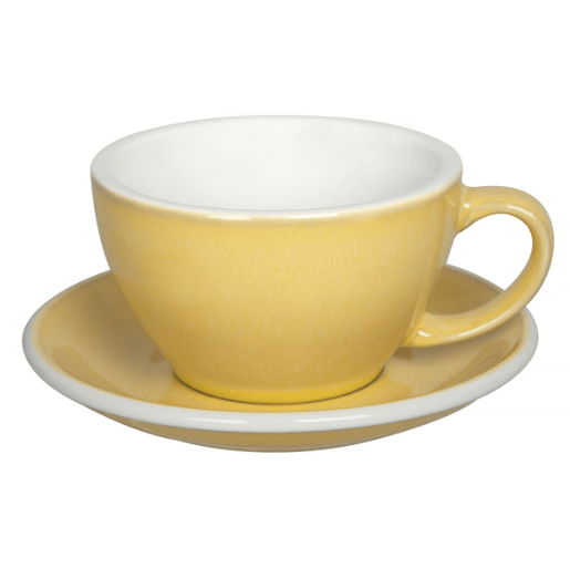 Loveramics Egg – Café Latte Cup with Saucer 300 ml (multiple colors)