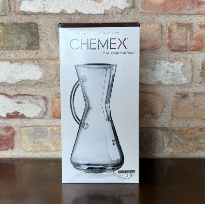 Chemex Coffee Maker with Glass Handle – 3 Cups