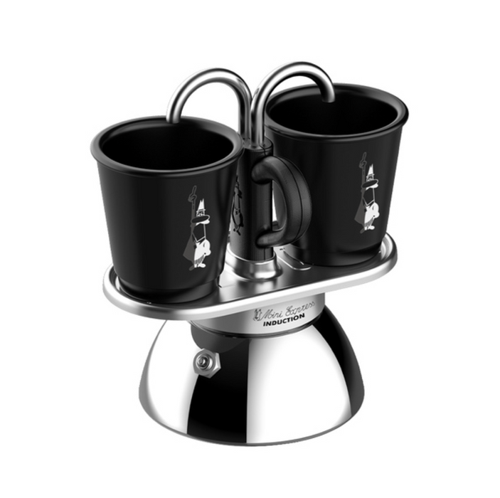 Bialetti Mini Express - 2 Cup Moka Pot (Induction)
