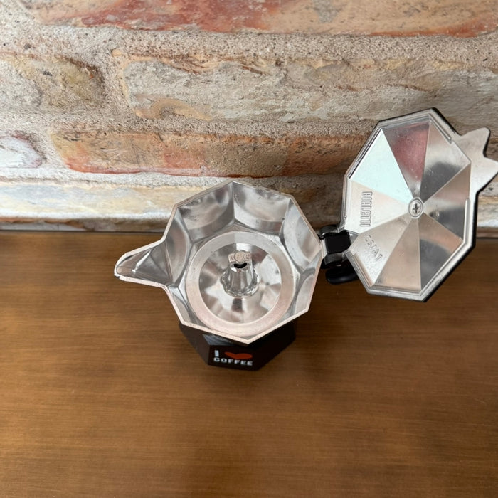 Bialetti Moka Express - Matte Black 3 Cups - Moka Lovers Collection