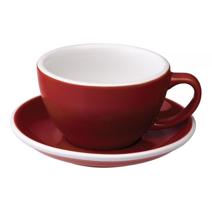Loveramics Egg – Café Latte Cup with Saucer 300 ml (multiple colors)