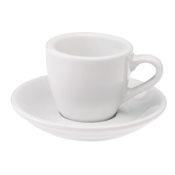Loveramics Egg – Espresso cup with saucer 80 ml (multiple colors)