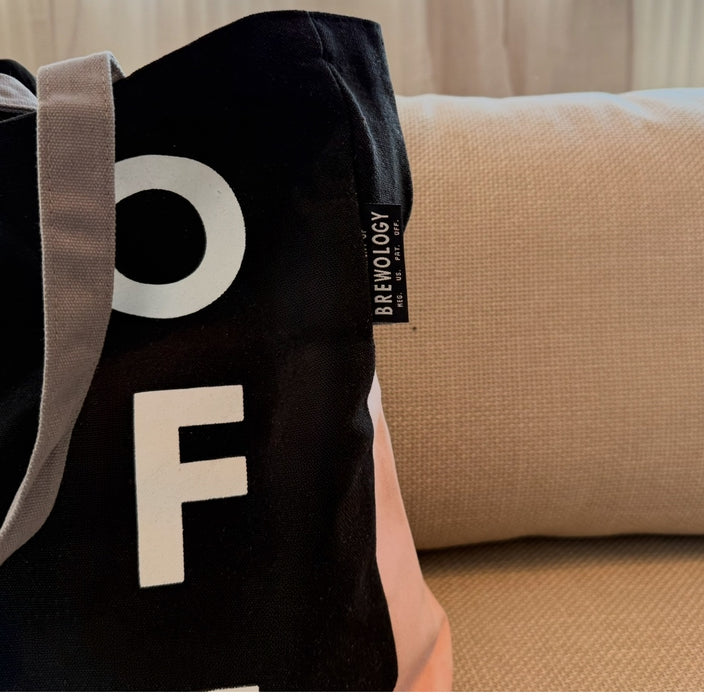 Brewology – Coffee Tote Bag