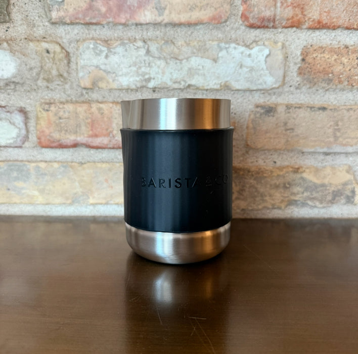 Barista &amp; Co Shorty Milk Jug Steel – 600 ml