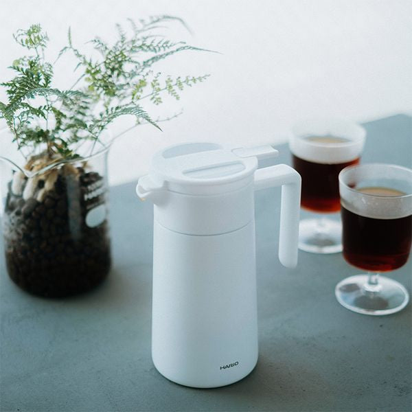 Hario CHP-600 Thermos Jug – White