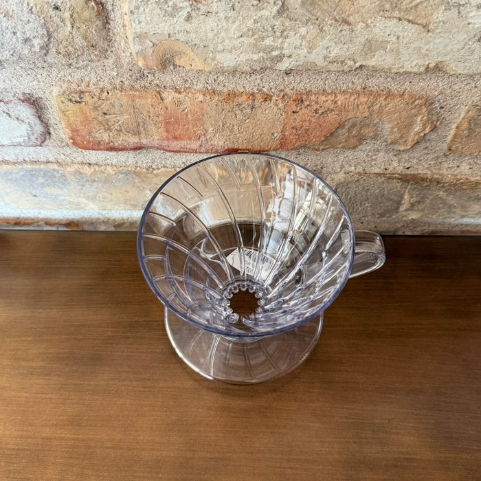 Hario V60-02 Dripper – Clear or White Plastic