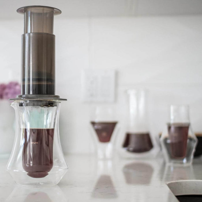 Kruve EQ Pique Glass Coffee Carafe