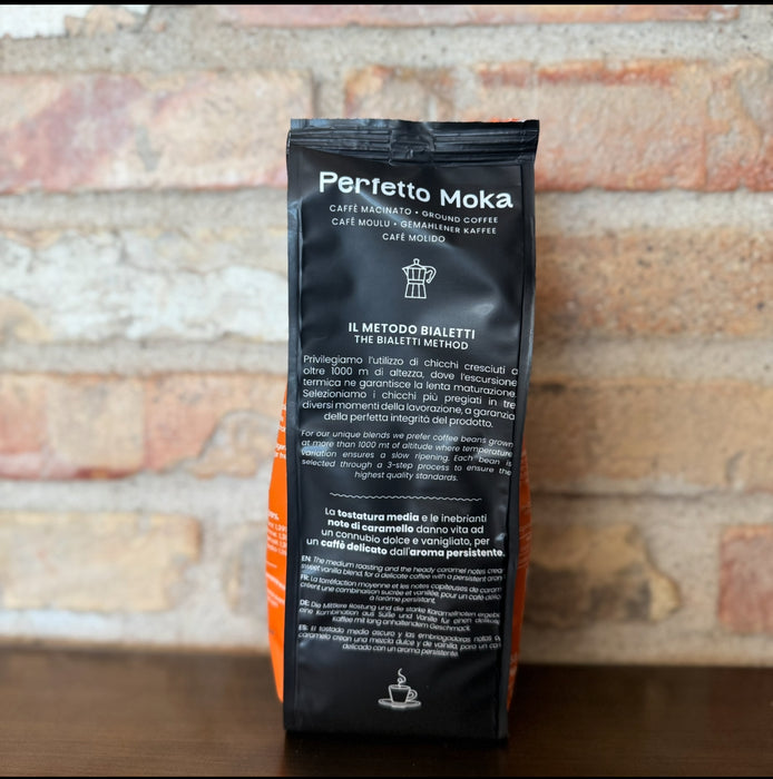 Bialetti Perfetto Moka Caramello – Ground coffee – 250 g