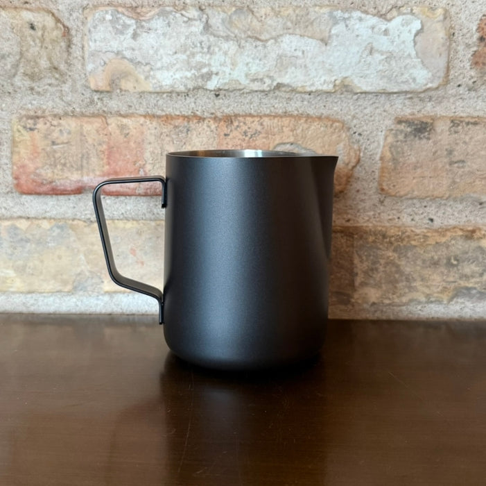 Joe Frex Milk Jug – Black with Pirate Motif – 350 ml