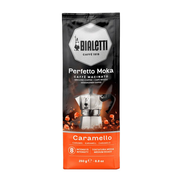 Bialetti Perfetto Moka Caramello – Ground coffee – 250 g