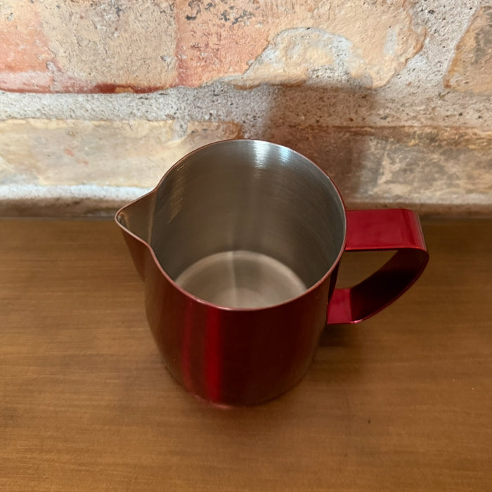 Barista Space Milk Jug – Metallic Red – 350 ml / 600 ml