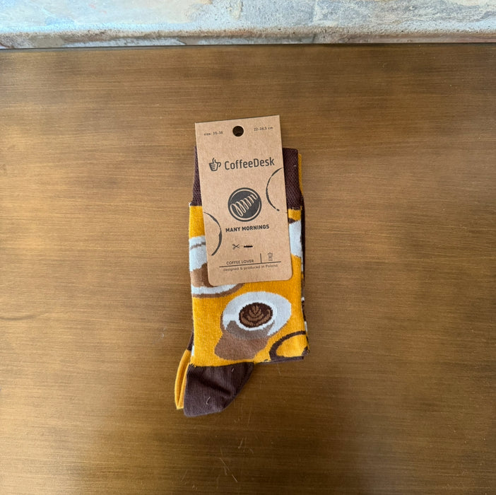 Many Mornings – Coffee Lover Barista Socks