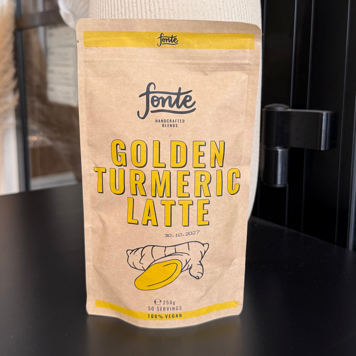 Fonte - Golden Turmeric Superfood Latte (Ingefær og gurkemeje)