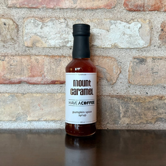 Mount Caramel - Coffee Syrup with Pumpkin Spice 200 ml