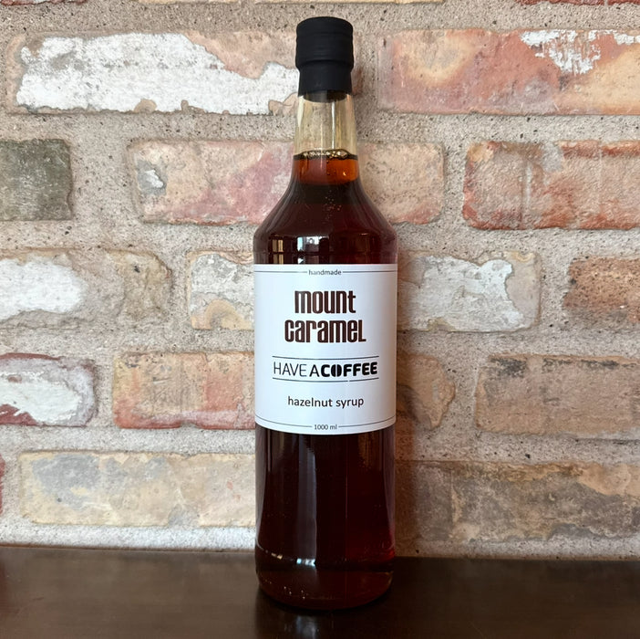 Mount Caramel – Coffee Syrup with Hazelnut 1 liter