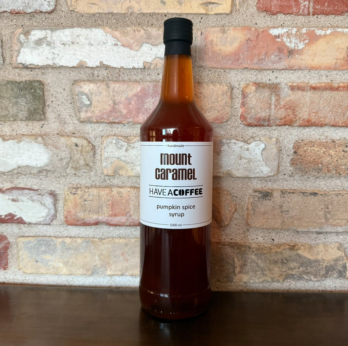 Mount Caramel - Coffee Syrup with Pumpkin Spice 1 liter