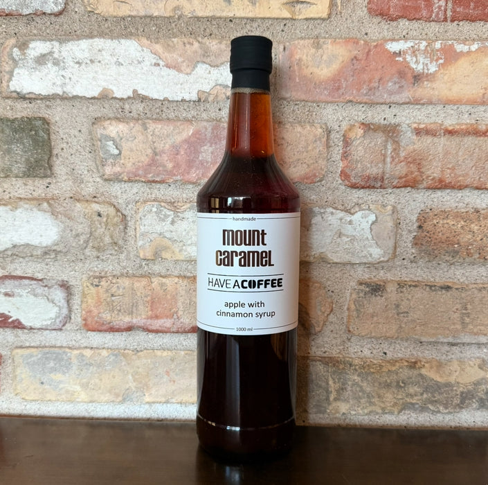 Mount Caramel - Coffee syrup with Apple &amp; cinnamon 1 liter