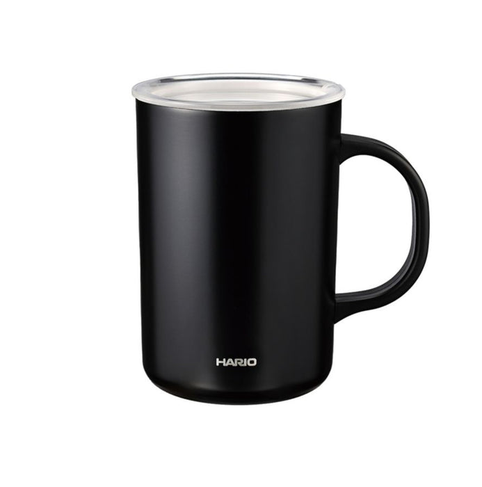 Hario Thermos Mug – 470 ml (White &amp; Black)