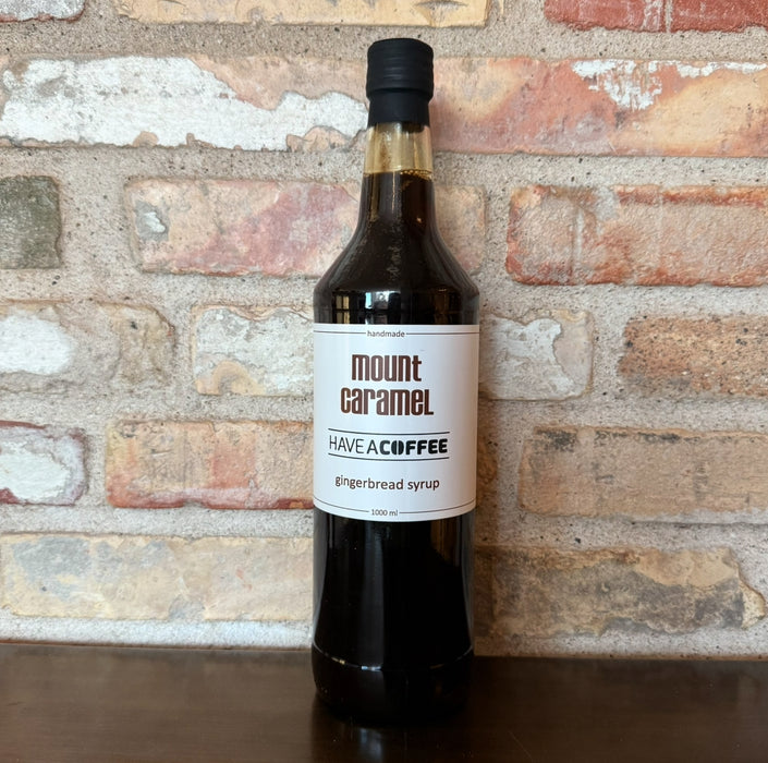 Mount Caramel - Coffee syrup with Gingerbread 1 liter