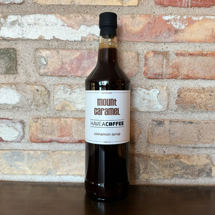 Mount Caramel – Coffee syrup with cinnamon 1 Liter