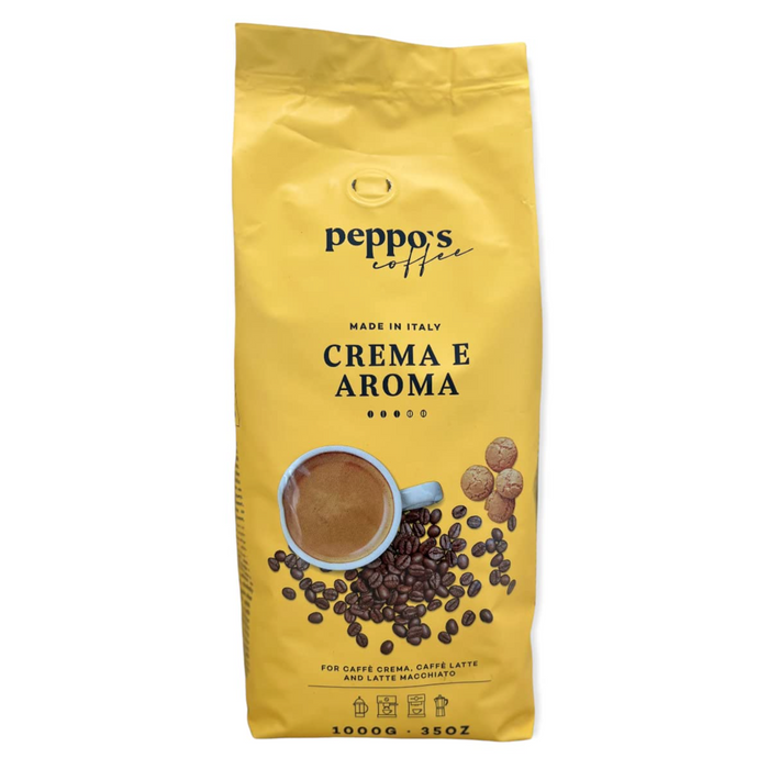 Peppo's Coffee – Crema e Aroma – Whole beans – 1 kg