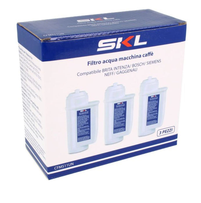 3-pak Vandfilter til Bosch & Siemens – Kompatibel med BRITA Intenza TZ70003