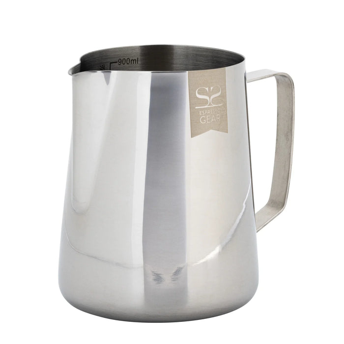 Espresso Gear – Classic Stainless Steel Milk Jug – 900 ml