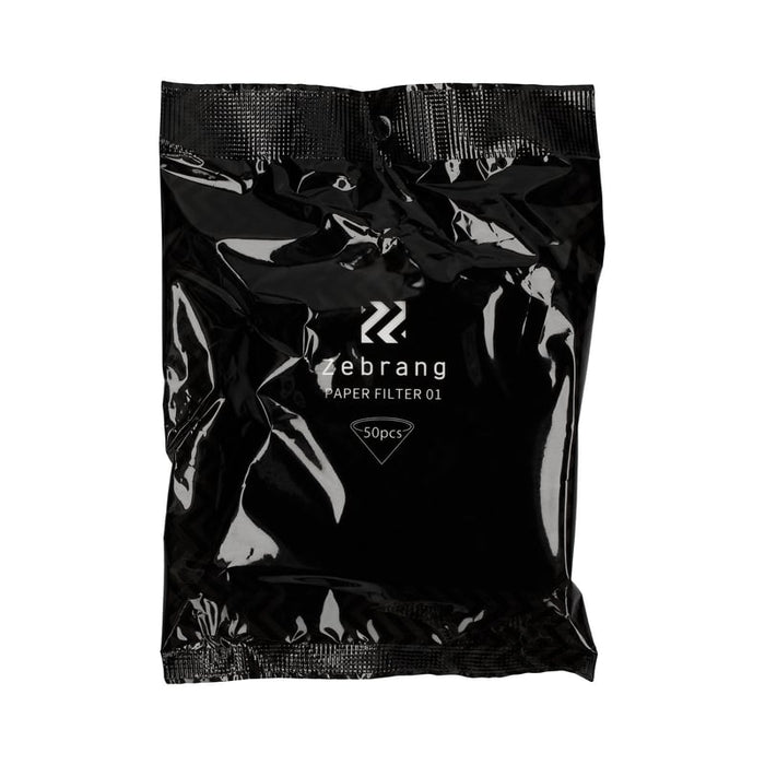 Hario Zebrang V60 Coffee Filters – Unbleached 01 (50 pcs)
