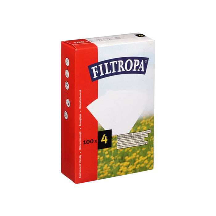 Filtropa Paper filters – Melitta Style #4 – 100 pcs