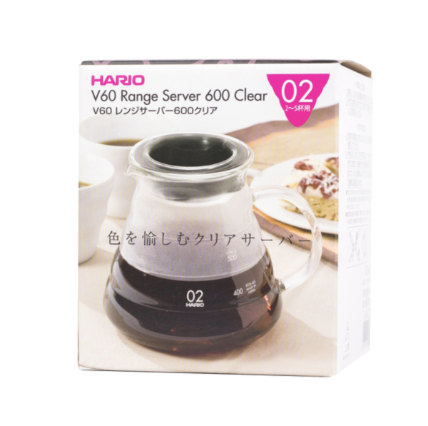 Hario Range Server V60-02 – 600 ml (XGS-60-EX)
