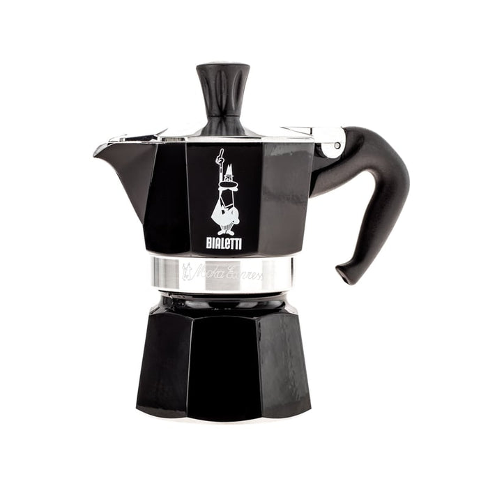 Bialetti Moka Express Espresso Pot - 1 Cup - Black