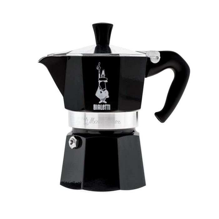 Bialetti Moka Express Espresso Pot - 3 Cups - Black