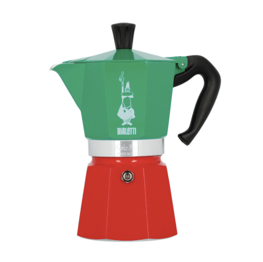 Bialetti Moka Express Espresso Pot – 6 Cups – Italy Edition 🇮🇹