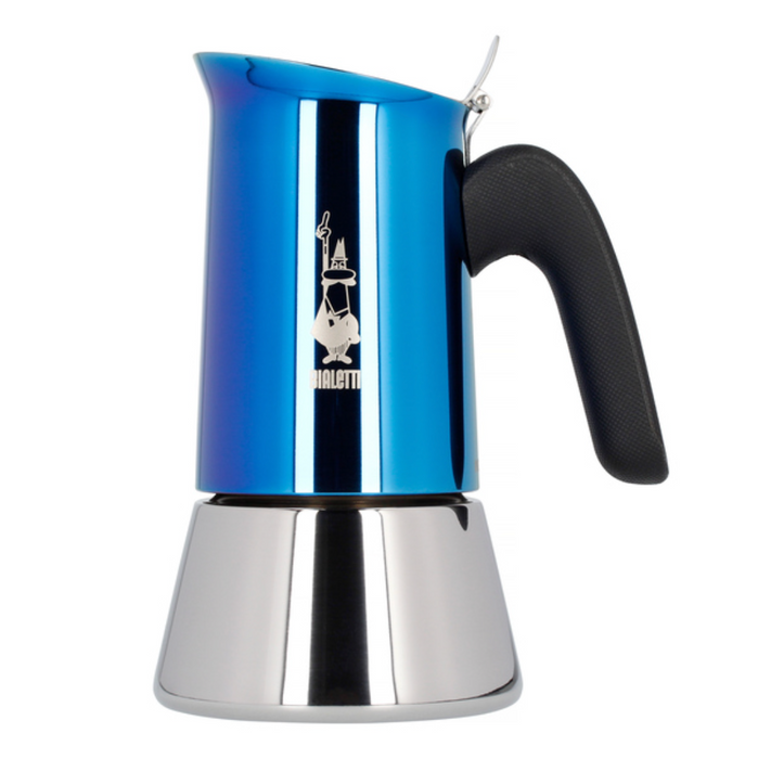 Bialetti NEW Venus 6 Cup Moka Espresso Pot – Blue (Suitable for Induction)