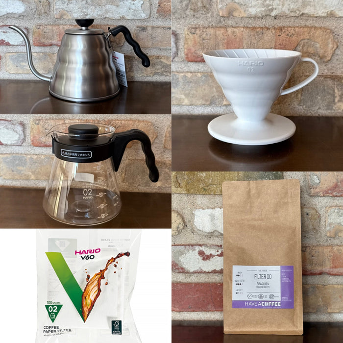 Hario V60-02 Starter Kit incl. Specialty Coffee
