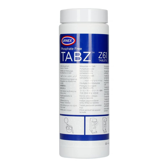 Urnex Tabz Z61 – Cleaning tablets for filter machine and pour-over 120 pcs