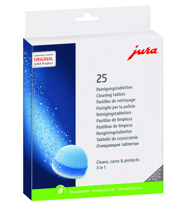 JURA Cleaning tablets 3-phase – 25 pcs.