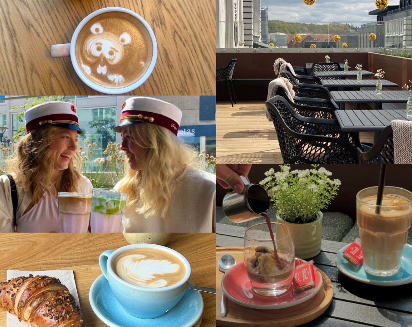 Experience the coffee at the coffee shop