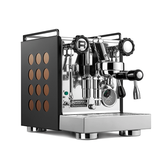 Pre-order - Rocket Appartamento Espresso Machine – Black with White or Copper Dots