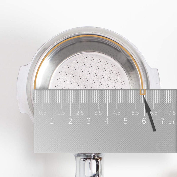 Wiedemann Precision Funnel – Funnel for Eureka Mignon 58 mm (Handmade, Silver)